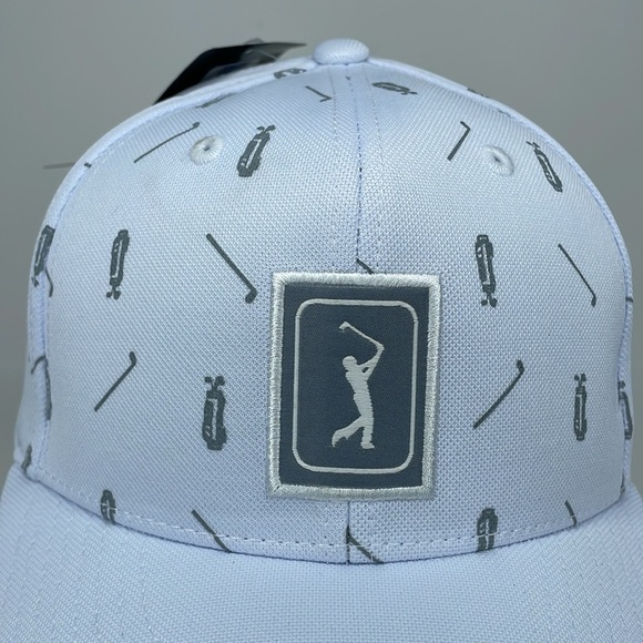 New PGA Tour Golf Baseball Cap Moisture Wicking Sweatband - Picture 2 of 11